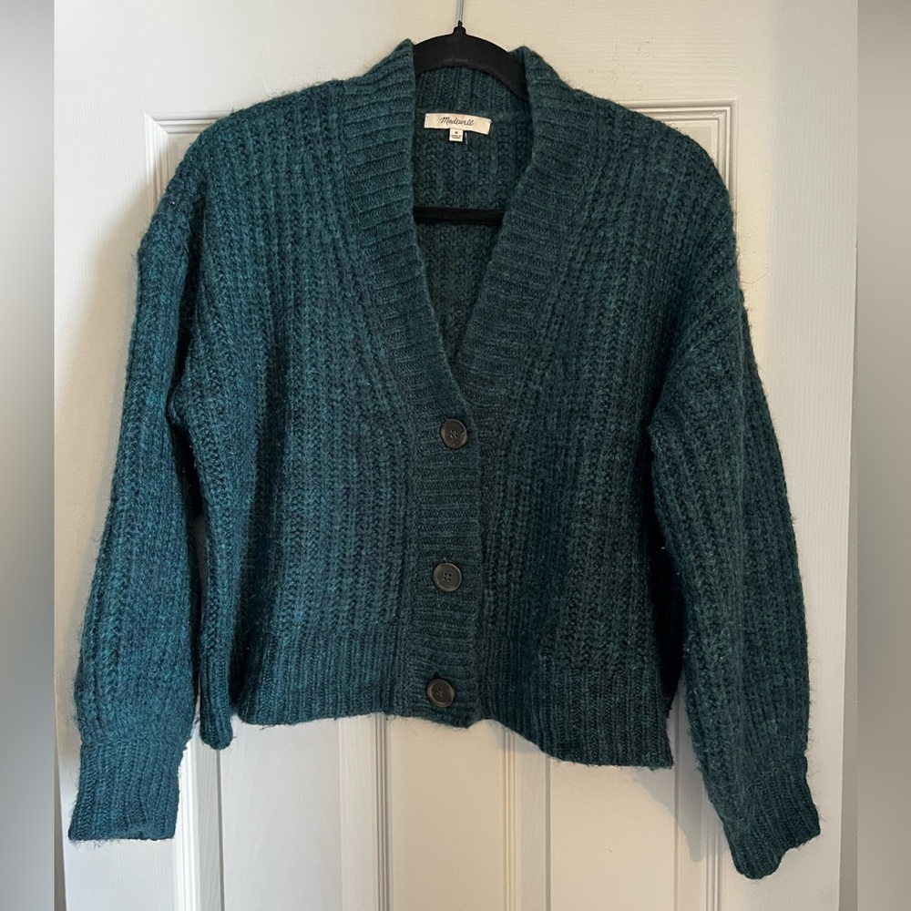 Madewell cropped cardigan